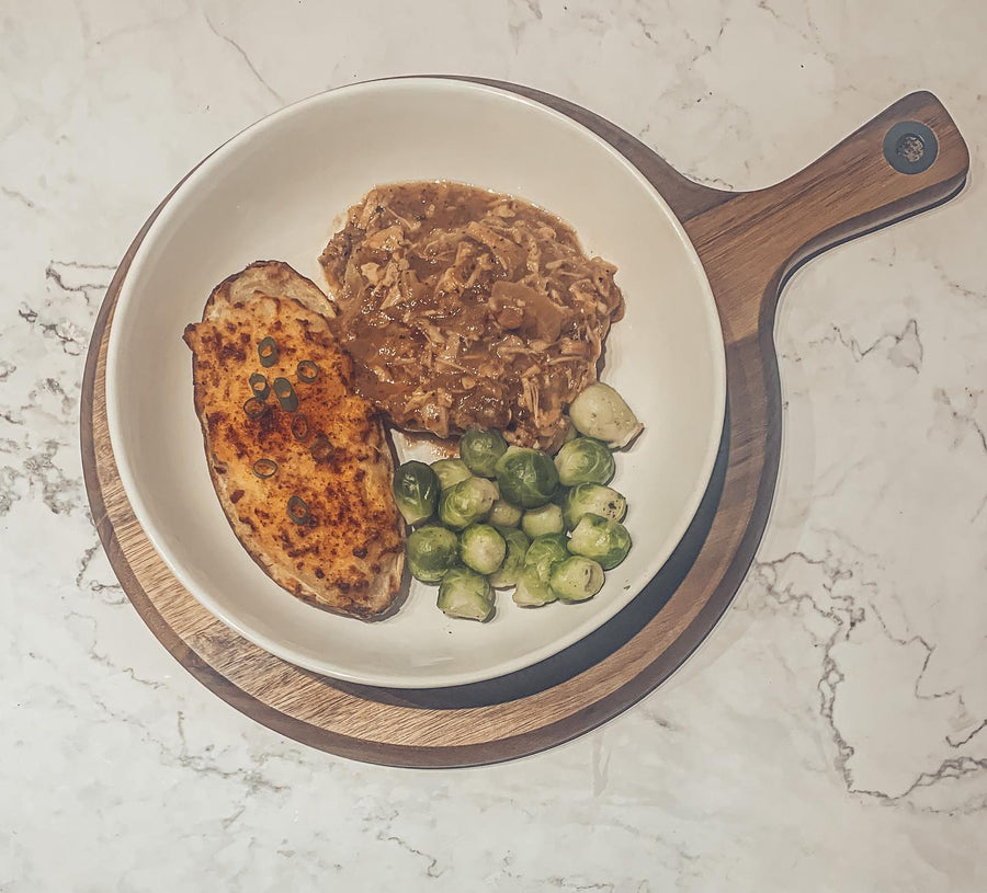 Crock’n CLE - Smothered Porkchops