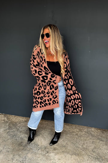 Cheetah Cloud Cardigan | SPECIAL ORDER
