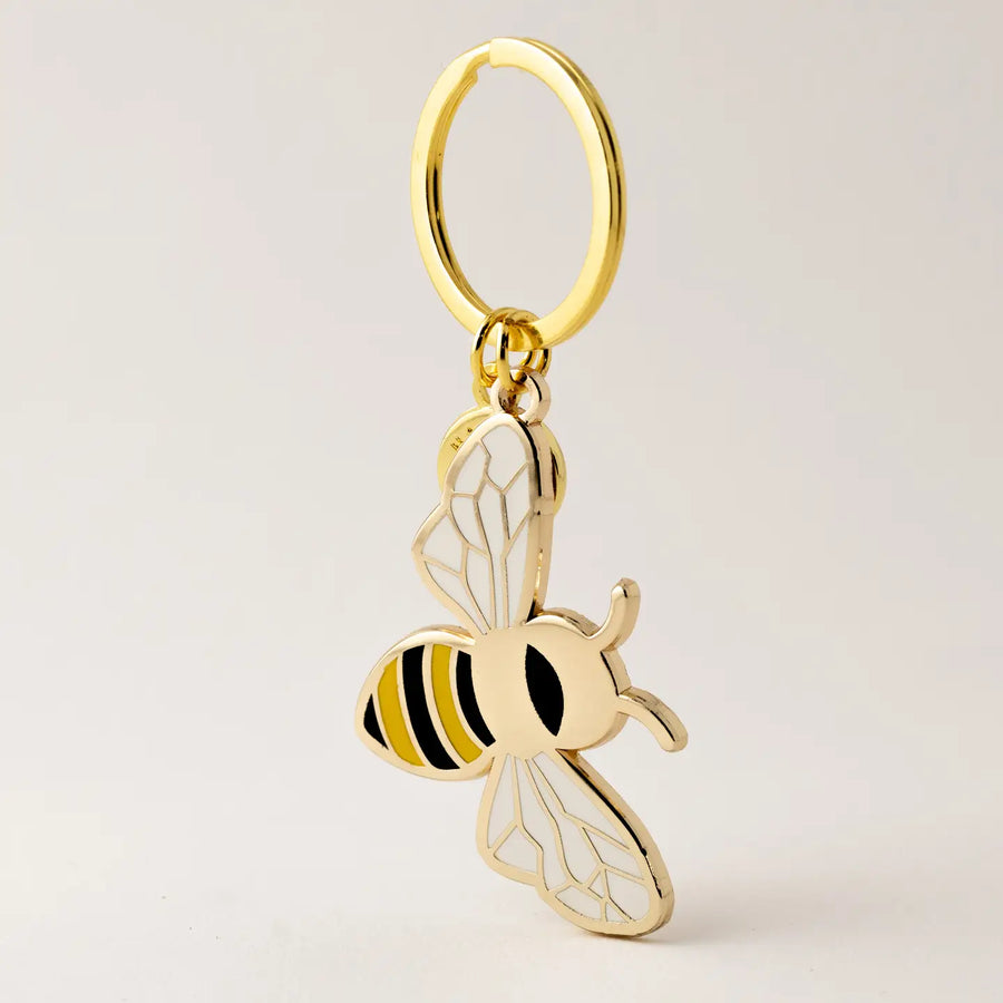 Queen Honey Bee Keychain / Bag Charm