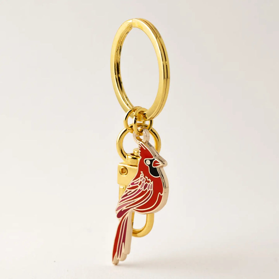 Red Cardinal Keychain / Bag Charm