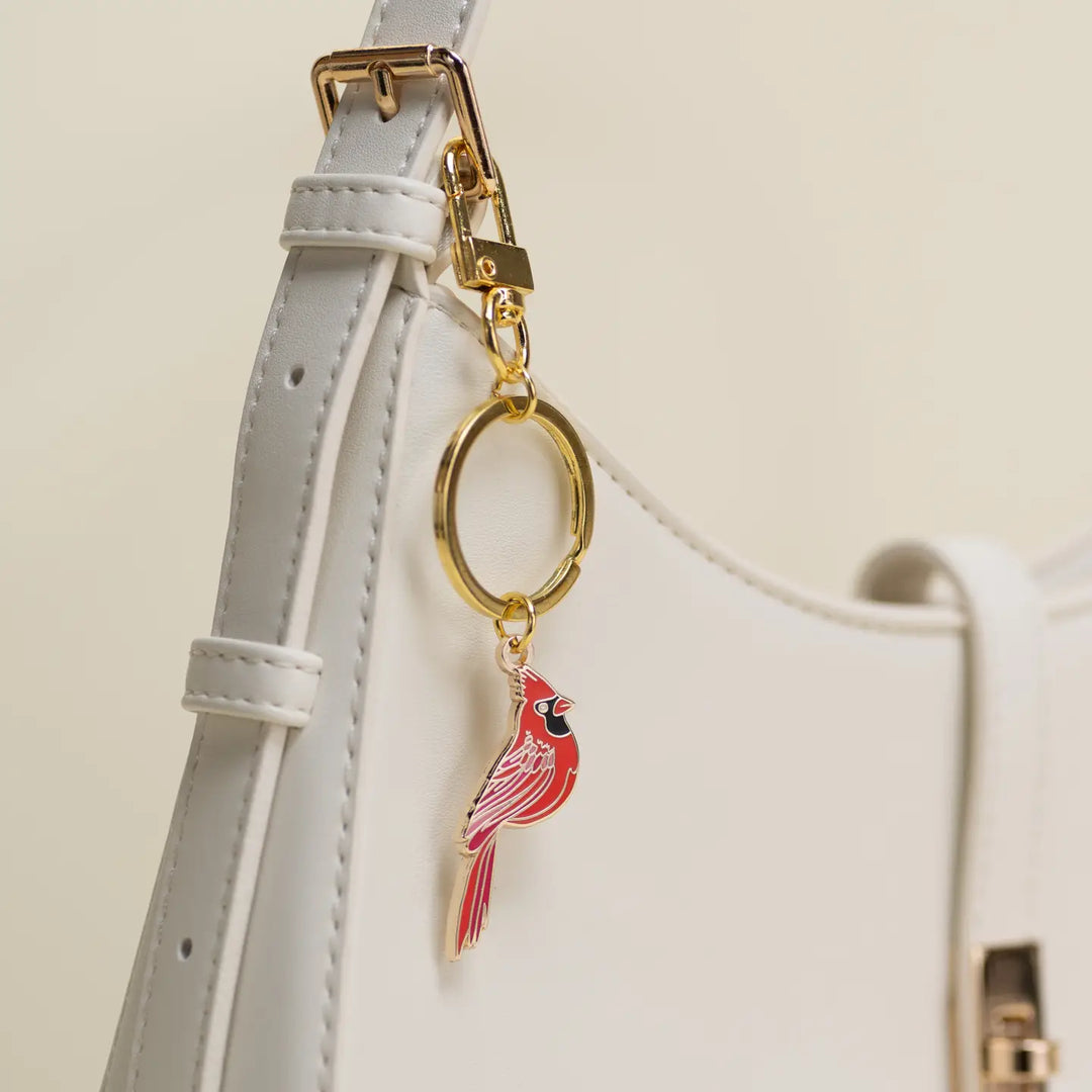 Red Cardinal Keychain / Bag Charm