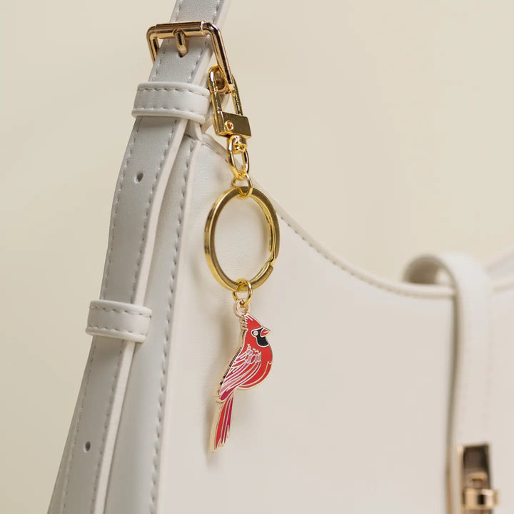 Red Cardinal Keychain / Bag Charm