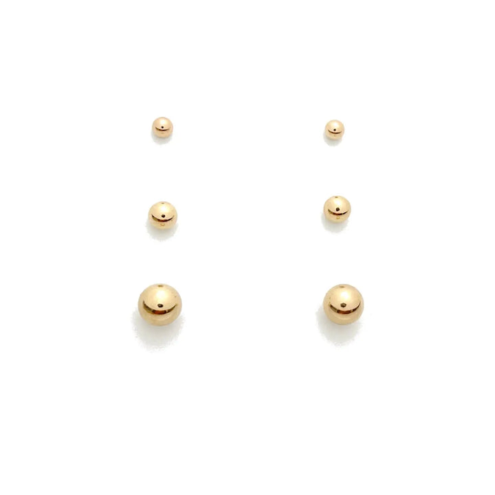 Ball Stud Earrings | Waterproof