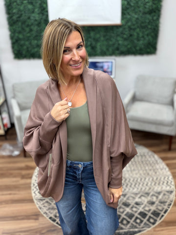 Cocoon Style Cardigan
