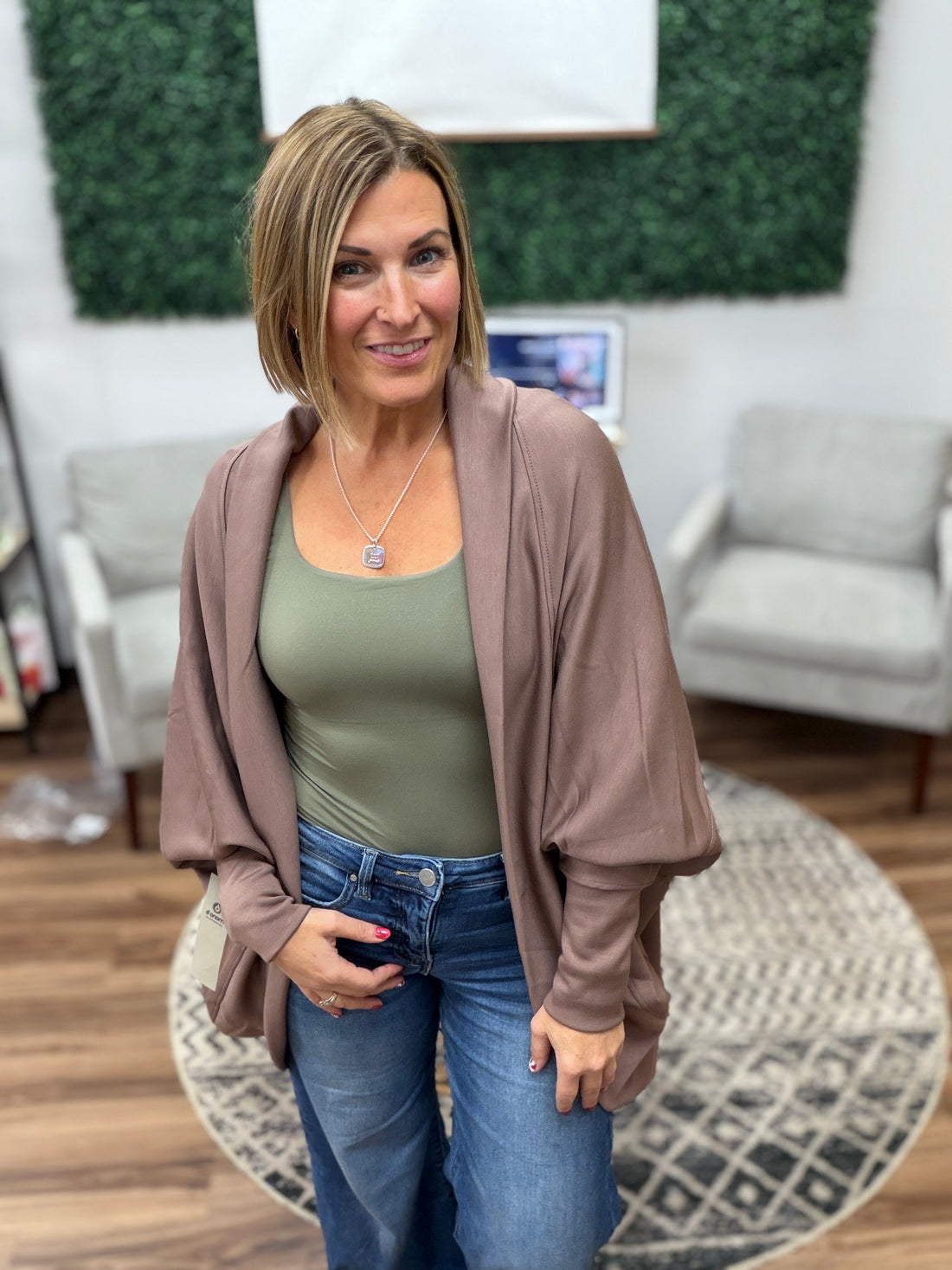 Cocoon Style Cardigan