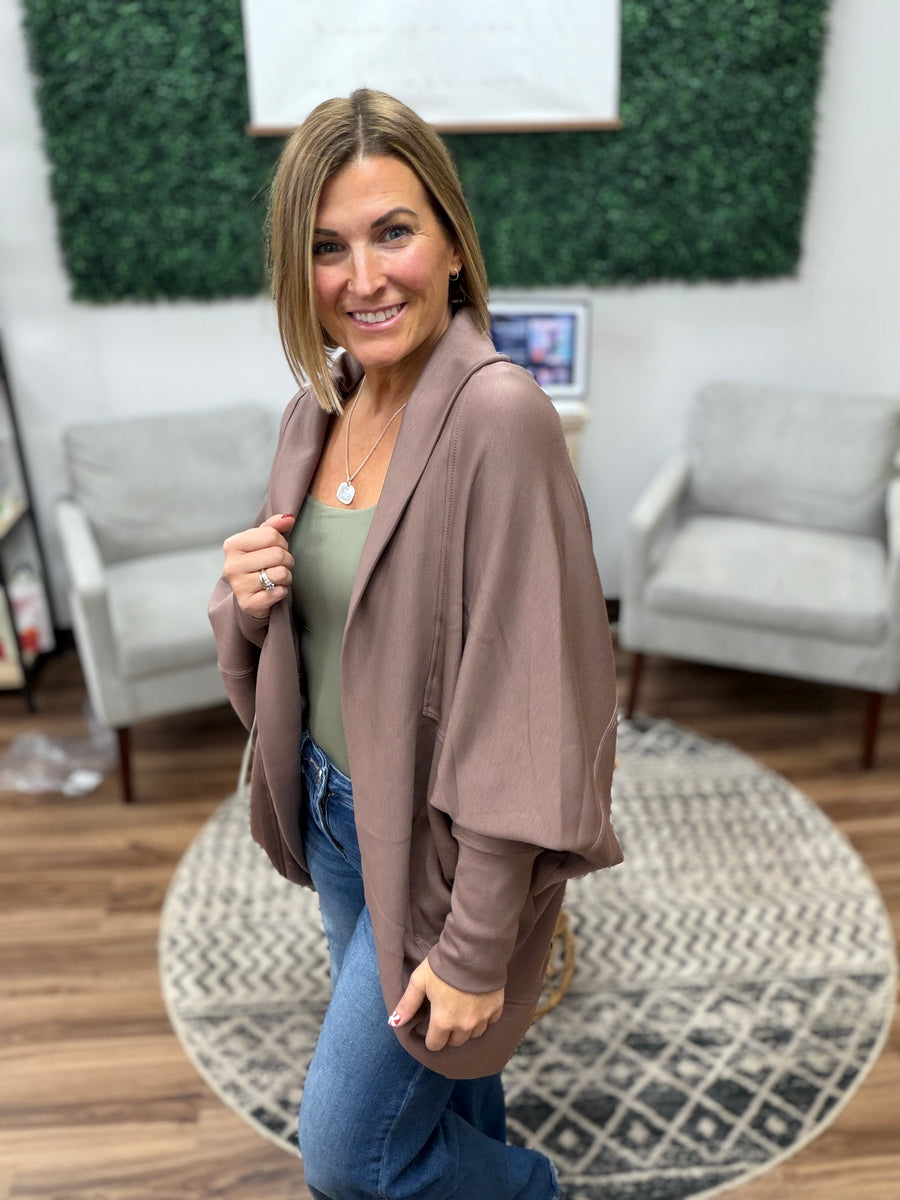 Cocoon Style Cardigan