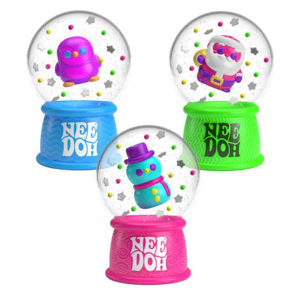NeeDoh Snow Globe Squishy Fidget