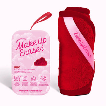 100% Recycled Makeup Eraser - Ruby Red Pro | Special Order