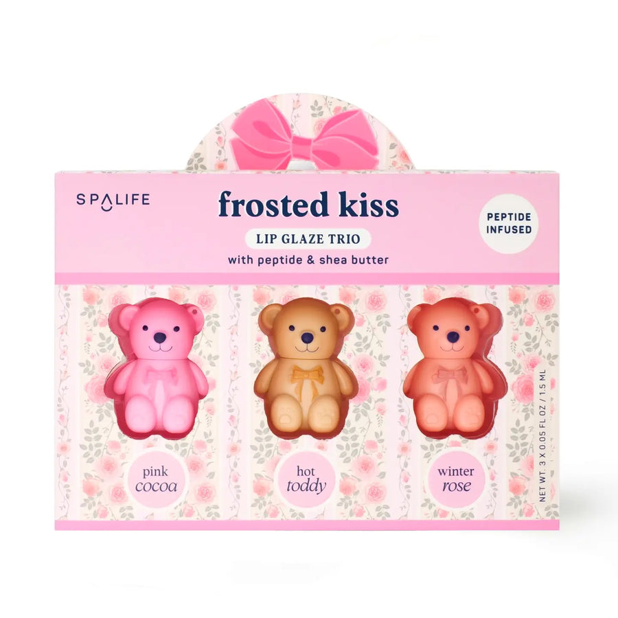 Frosted Kiss Lip Glaze Trio Gift Set
