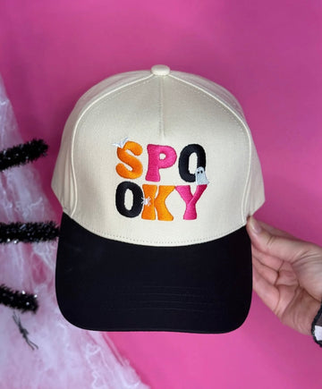 SPOOKY Embroidered Hat