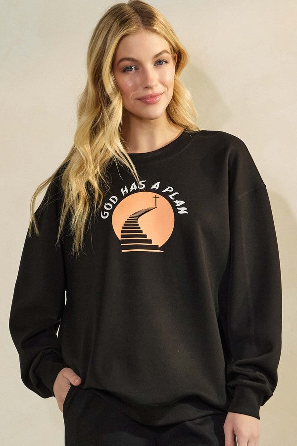 For I Know the Plans Graphic Sweatshirt | SPECIAL ORDER