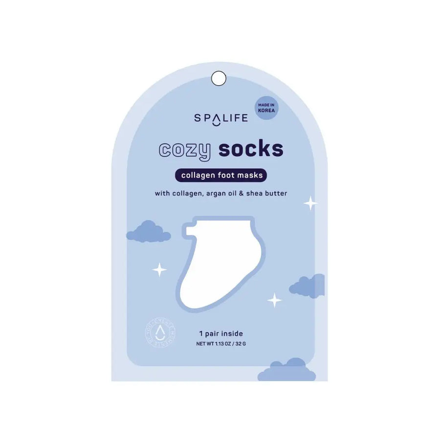 Christmas Holiday Cozy Socks Collagen Foot Masks