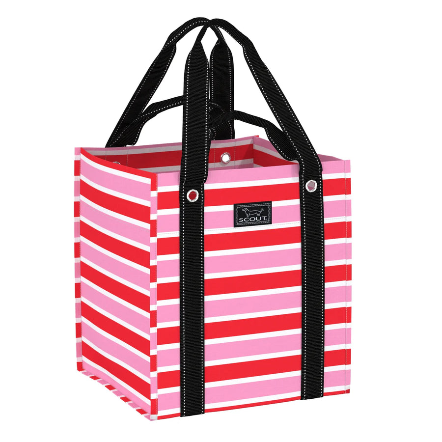 Scout - Bagette Market Tote - Candy Striper