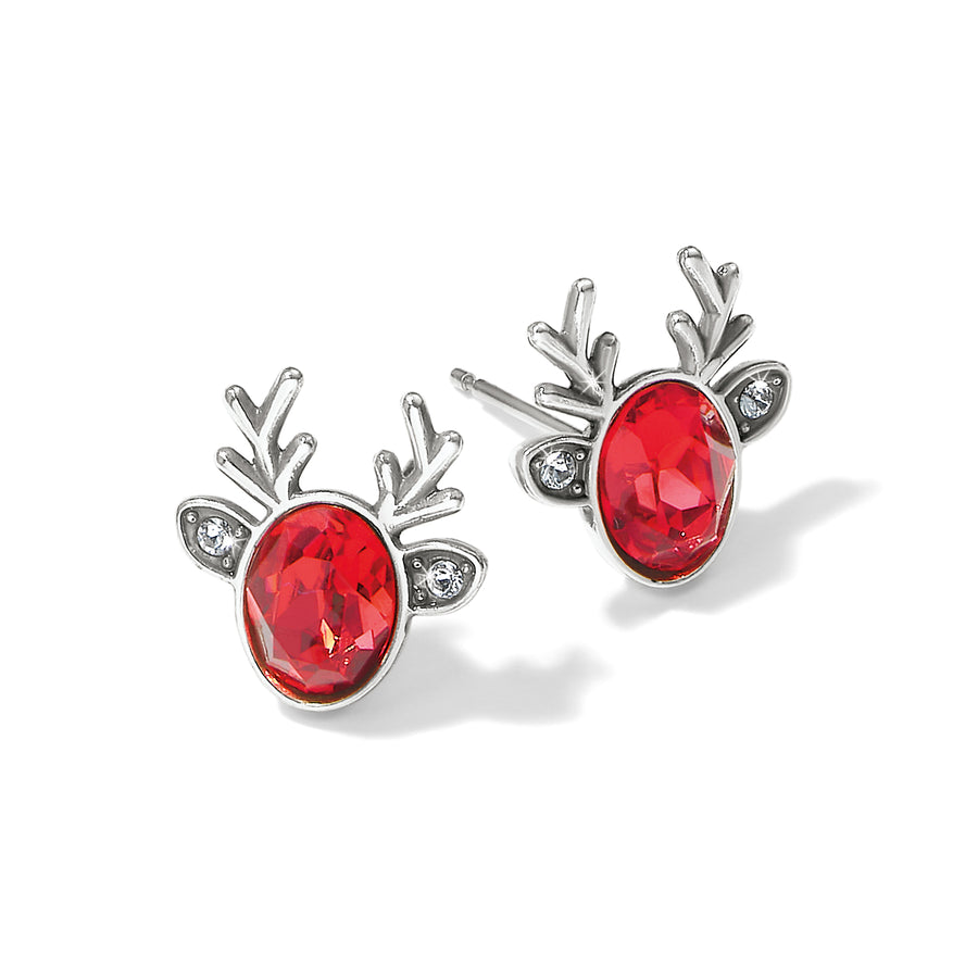 Reindeer Glitz Mini Post Earrings