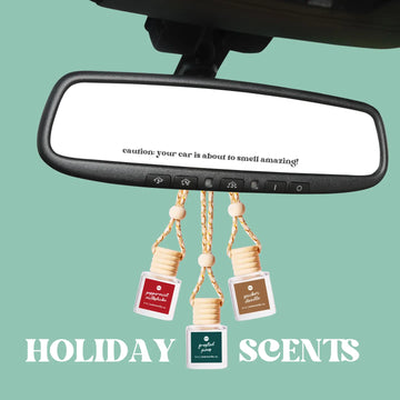 All Natural Car Diffusers: Winter & Christmas Scents