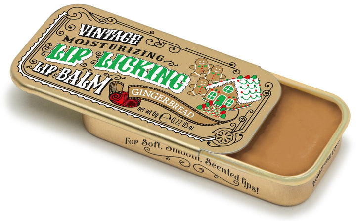 Lip Licking Flavored Lip Balm - Vintage Slider Tins