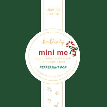 Mini Me Sugar Cube Candy Scrub - LIMITED EDITION Peppermint Pop