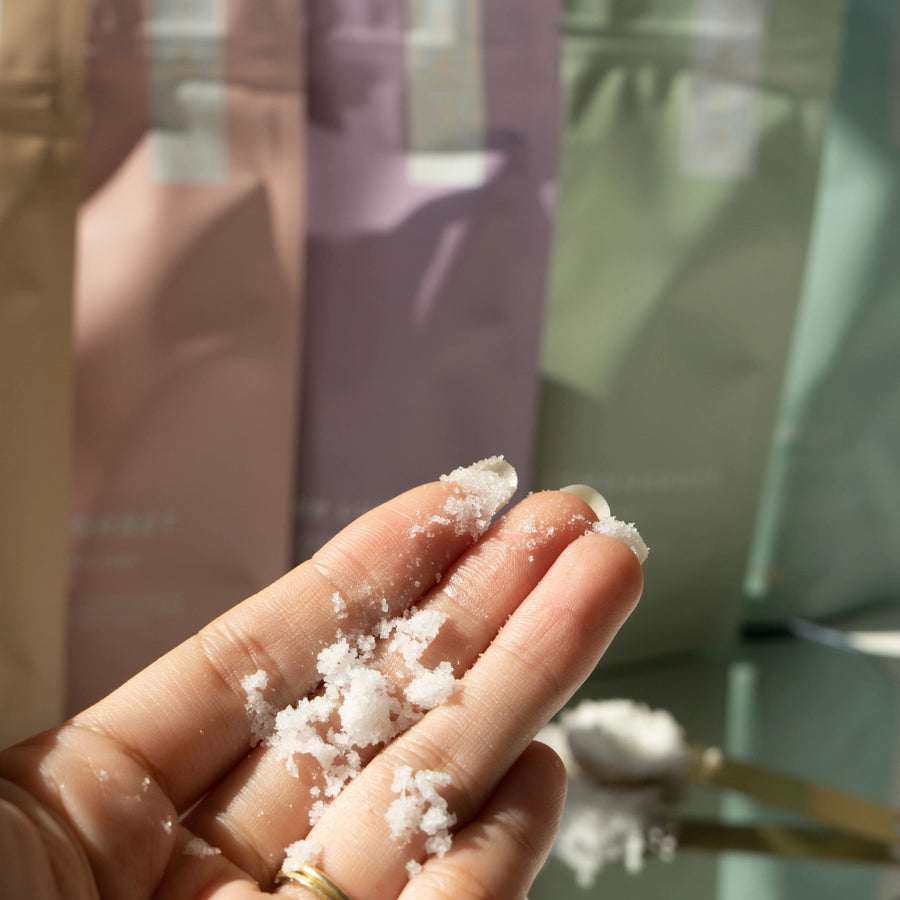 Body Polish Scrub w/Gold Spoon - Vanilla