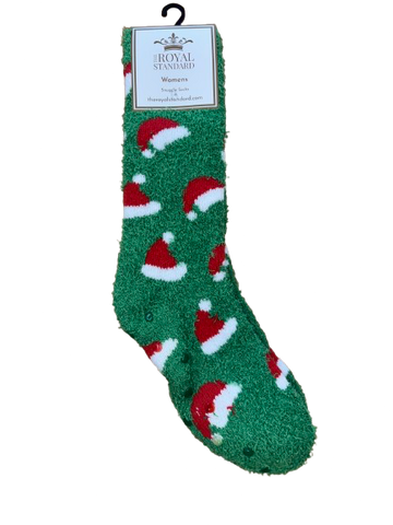 Santa Hat Snuggle Socks