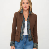 Clarissa - Mixed Media Jacket