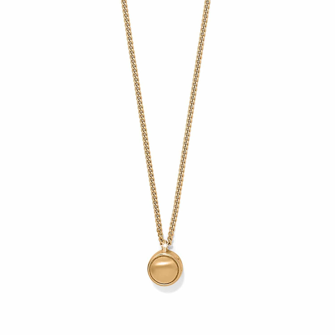 Brighton - Contempo Nuevo Petite Dome Necklace - Gold