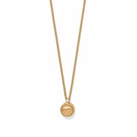 Contempo Nuevo Petite Dome Necklace - Gold