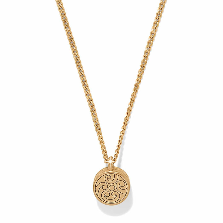 Brighton - Contempo Nuevo Petite Dome Necklace - Gold