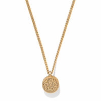 Contempo Nuevo Petite Dome Necklace - Gold