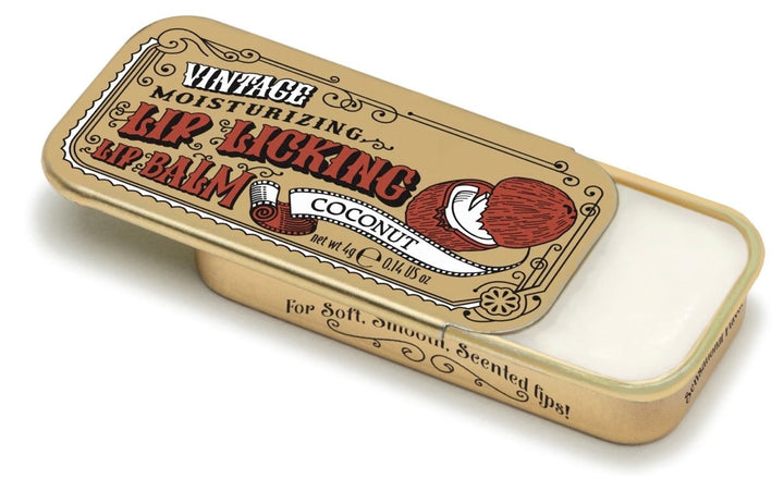 Lip Licking Flavored Lip Balm - Vintage Slider Tins