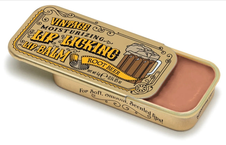 Lip Licking Flavored Lip Balm - Vintage Slider Tins