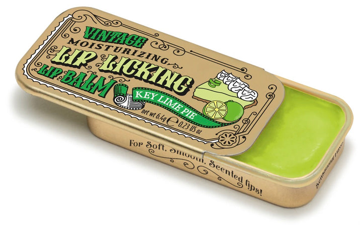 Lip Licking Flavored Lip Balm - Vintage Slider Tins