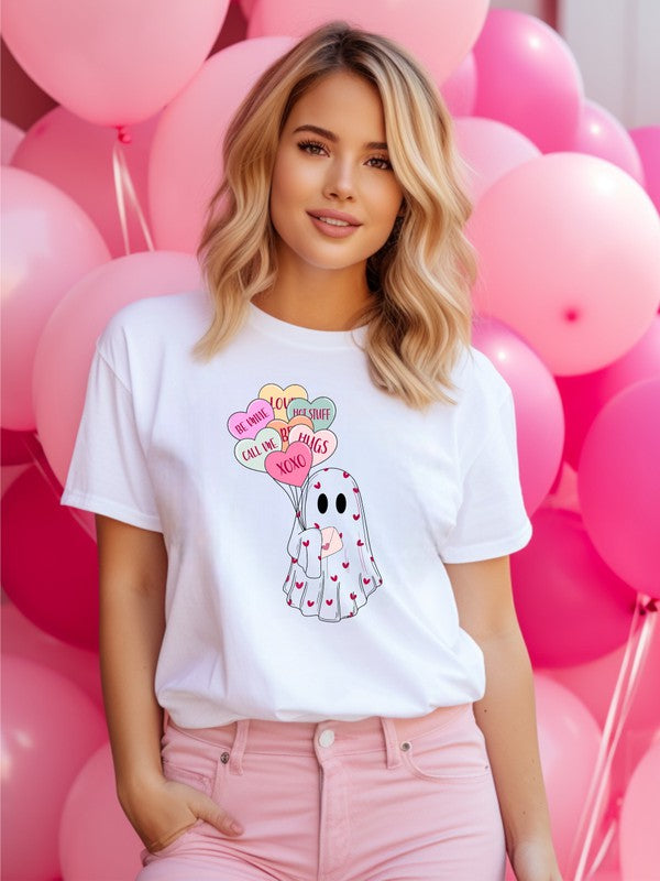 Candy Heart Ghost Graphic Tee | Special Order