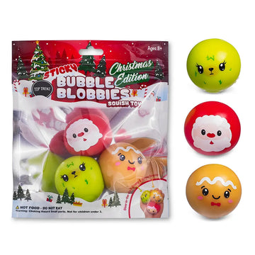 Sticky Bubble Blobbies - Christmas Edition