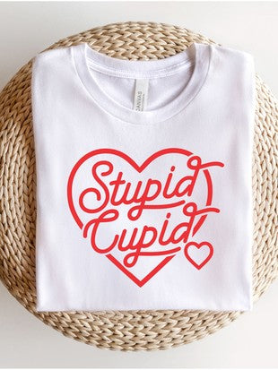 Stupid Cupid Graphic Tee | Special Order