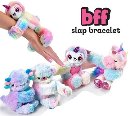 BFF Plush Slap Bracelets