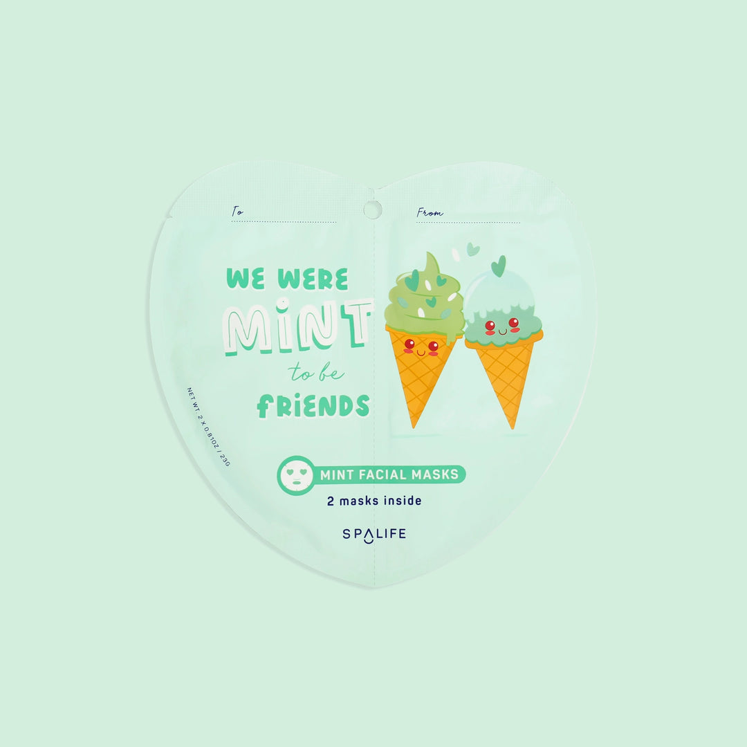 We Were MINT to Be Friends Duo Facial Sheet Masks