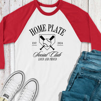 Homeplate Social Club Graphic Raglan