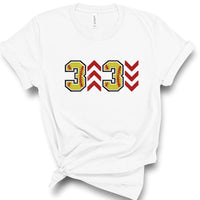 Softball Three Up, Three Down Graphic Tee