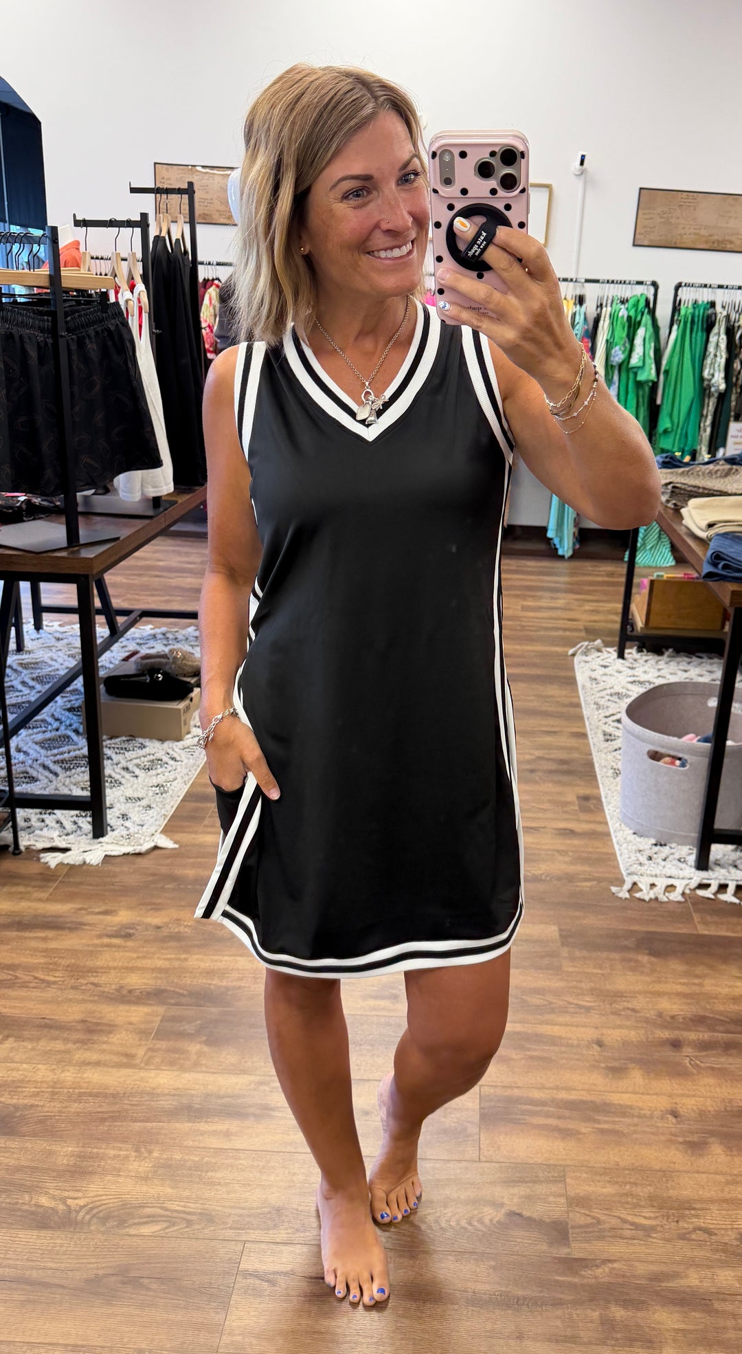 Sideline Tunic Biker Set