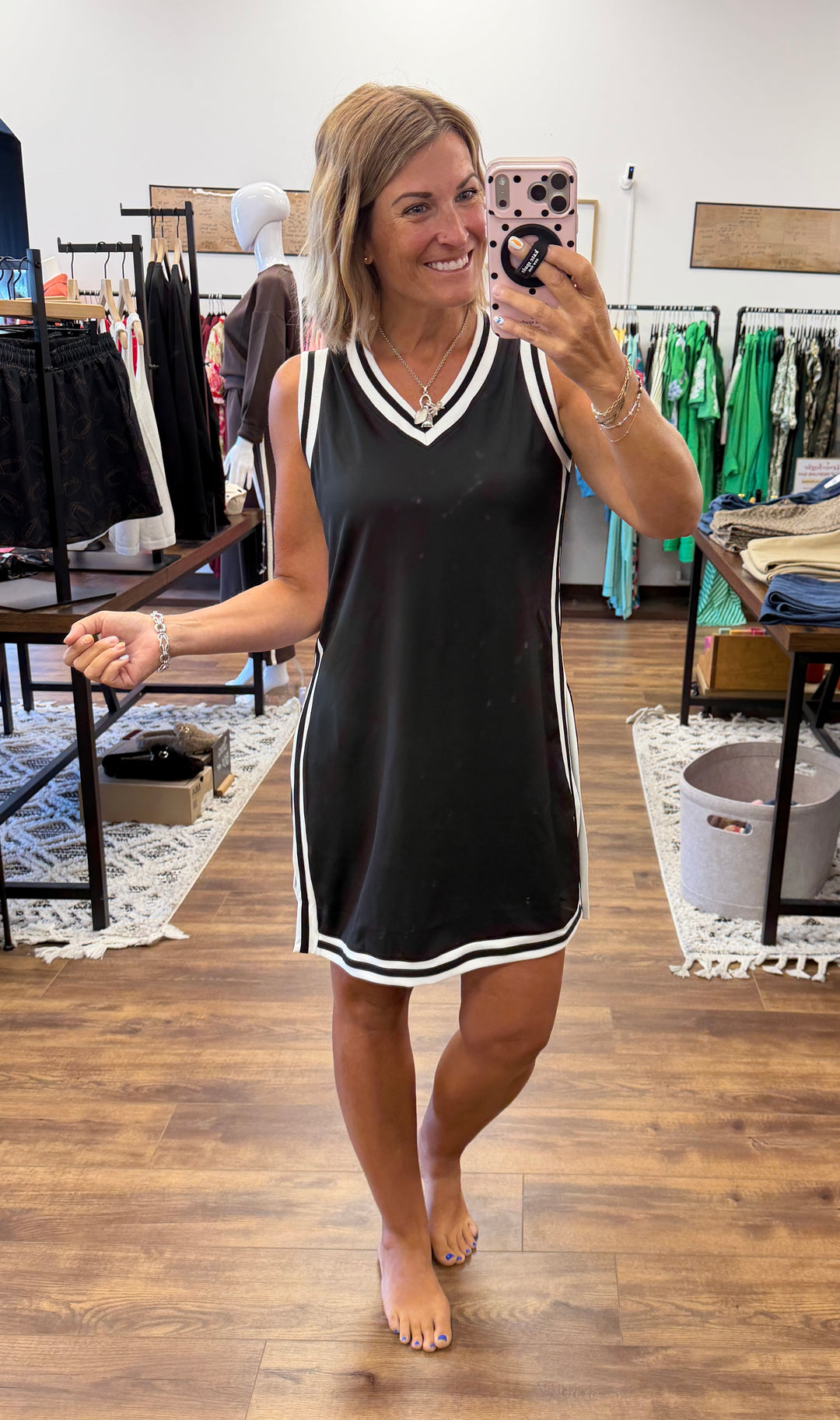 Sideline Tunic Biker Set