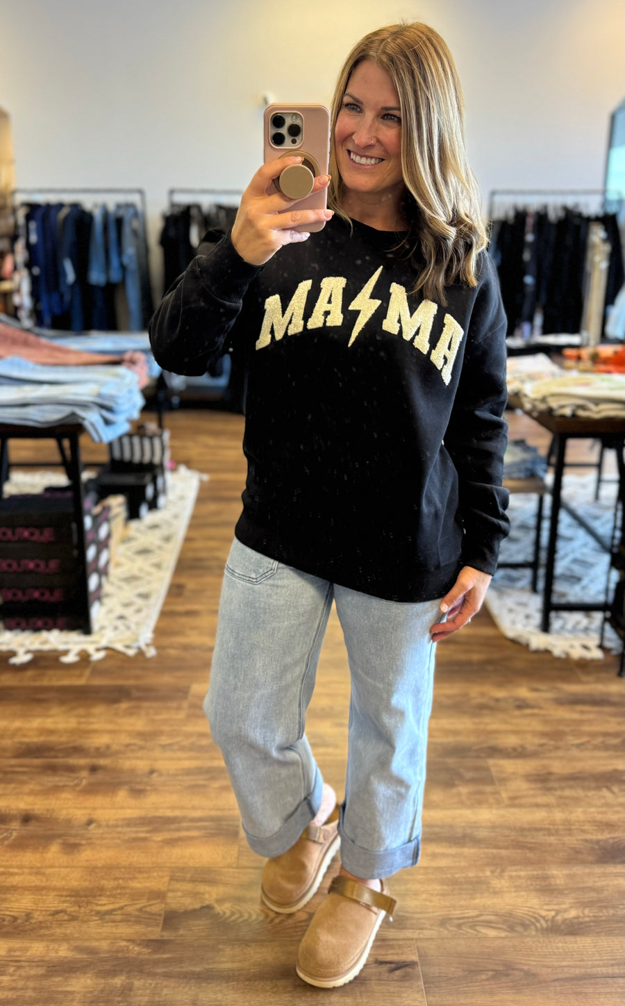 MAMA Sherpa Sweatshirt