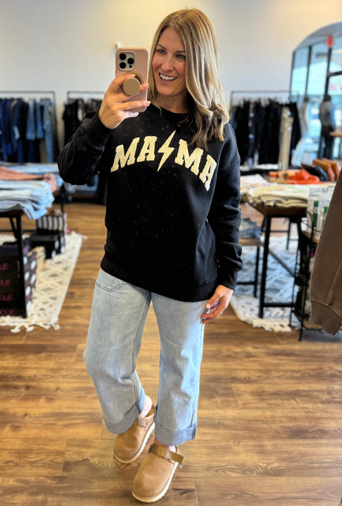 MAMA Sherpa Sweatshirt