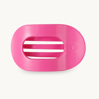 Teleties Small Round Flat Clip - Paradise Pink