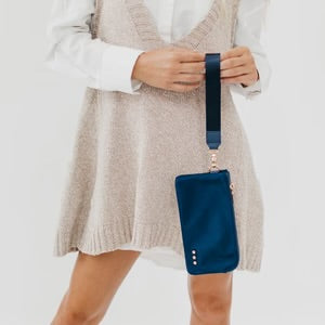 Cove Nylon Zip Double Wristlet Wallet
