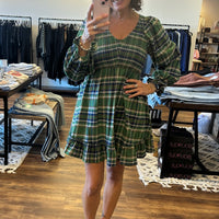 Pretty in Plaid Dress