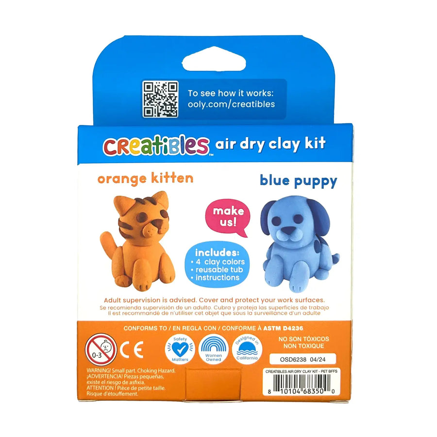 Air-Dry Clay Kit: Pet BFFs