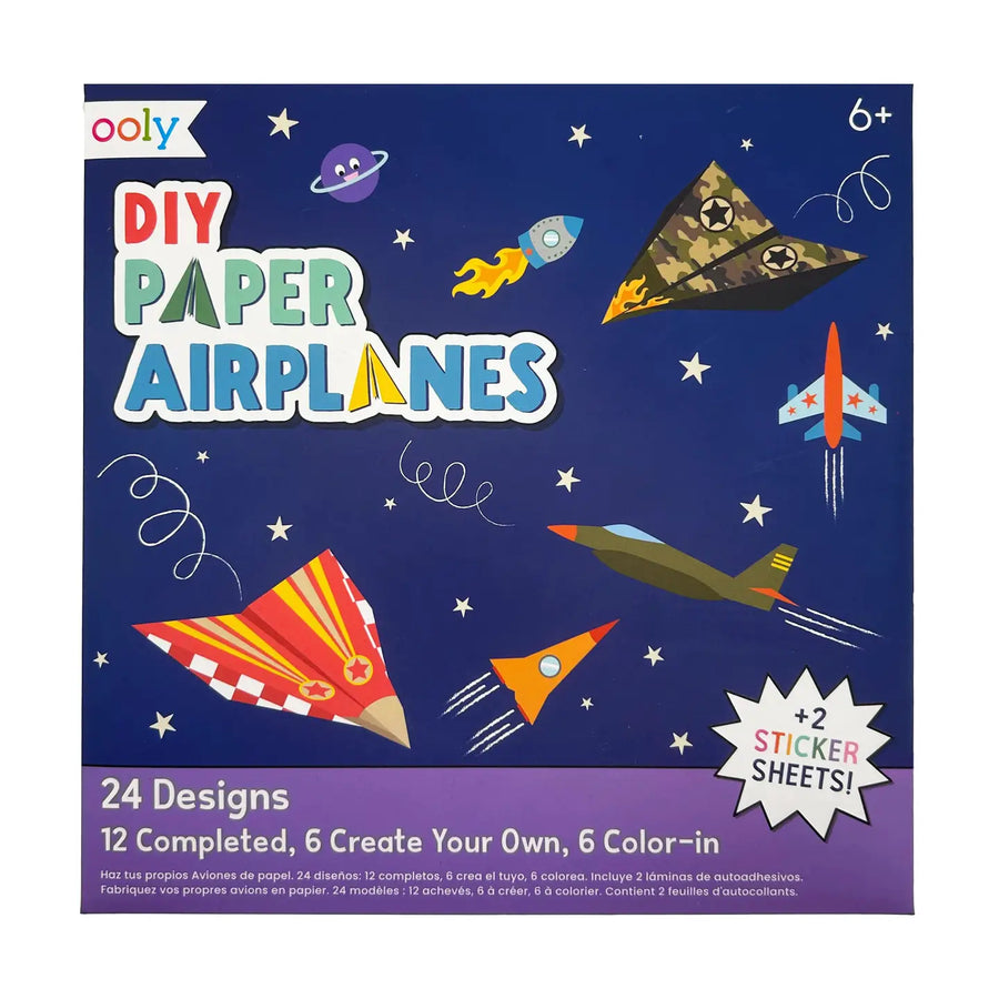 D.I.Y. Paper Air Planes Activity Set