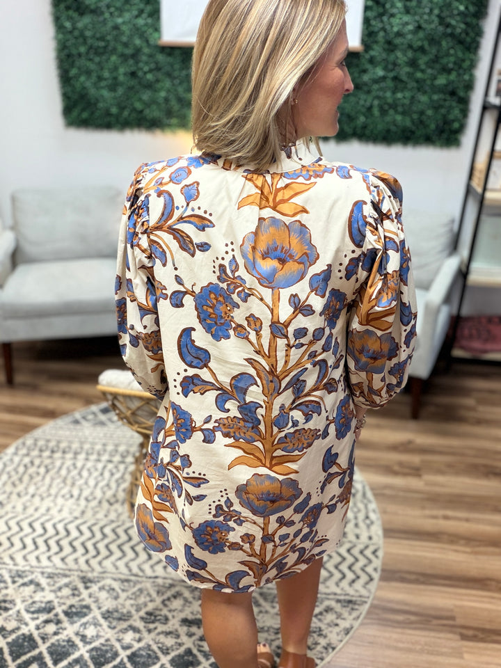 Blue Skies &amp; Bonfires Dress