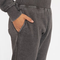 Burned Out Fleece Joggers