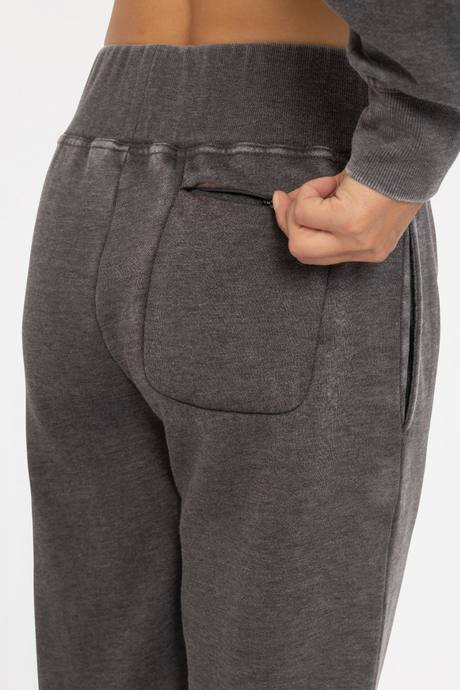 Burned Out Fleece Joggers